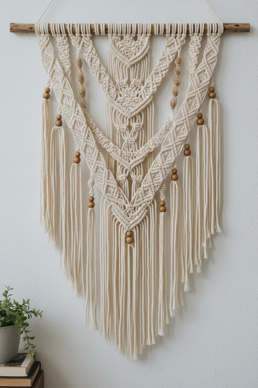 Handmade Macrame Wall Hanging