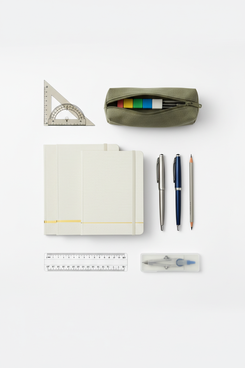 Complete School Stationery Set