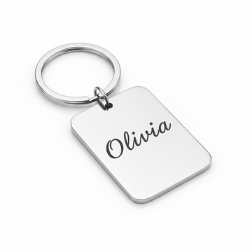 Personalized Engraved Keychain